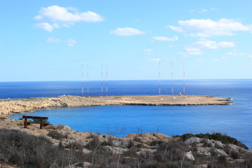 Das ber&uuml;hmte Kap Greco auf der Insel Zypern