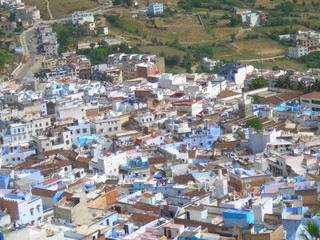 LA VILLE DE CHEFCHAOUN VIEW MAROC