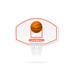 Basketball Hoop Illustration