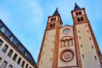 Würzburg, Kiliansdom, Westfassade