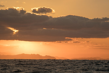 Fototapeta premium 島影