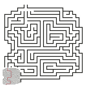 Vector Maze with Answer 44