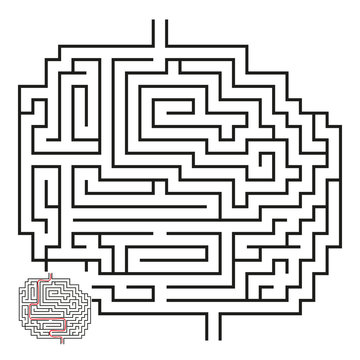Vector Maze with Answer 47