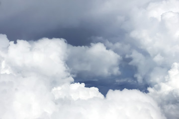 Fototapety  Ciemna chmura przed burzą Thunder.