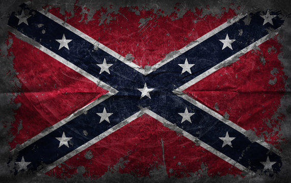 Grunge Confederate Flag