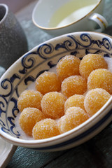 sweet food for tet, pineapple jam