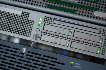 Network servers in data room Domestic Room