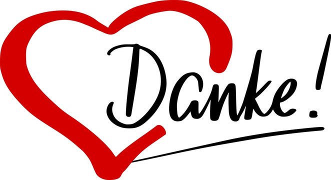 Danke Handschrift