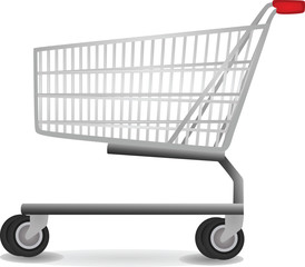 Shopping cart vector