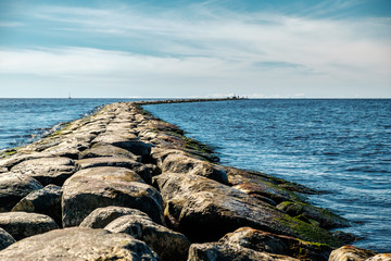 dam in the sea