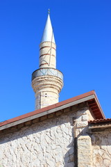 Minarett einer Moschee in Limassol auf Zypern