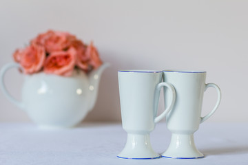 Hopefulness, love, support concept.Cup of coffee.