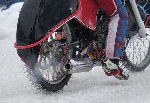 Competitions In Ice Speedway