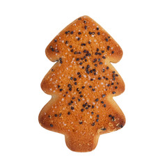 Cookies in the form of a Christmas tree
