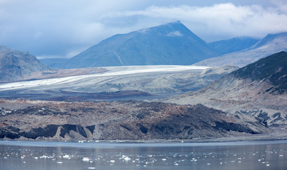 Black Glacier Panorama