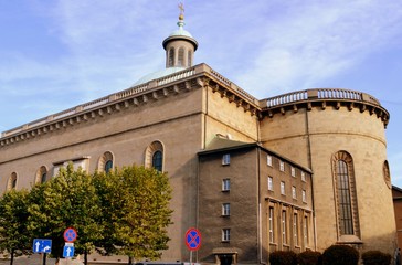 The cathedral in Katowice