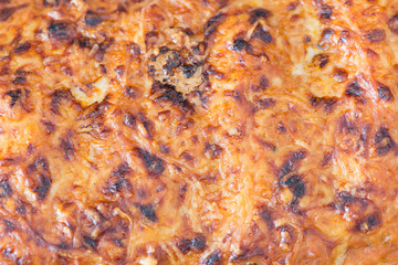 Homemade meat cannelloni