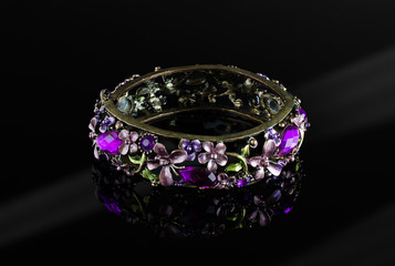  Bracelet with flowers