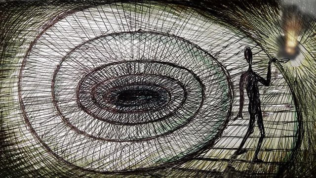 Psychology of mental illness concept  cartoon art animation