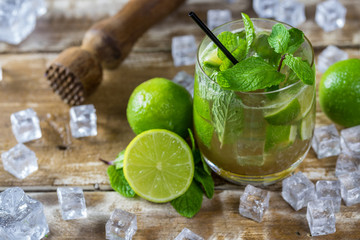Klassischer Mojito Cocktail