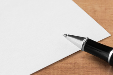 Hintergrund - Papier und Schreiber