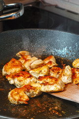 Fleisch braten