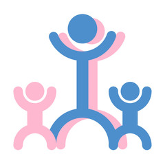 The husband and wife employed procreation
