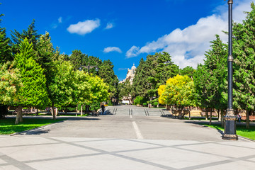 Panoramic view of Baku - the capital of Azerbaijan