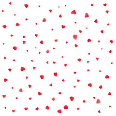 Hearts petals for Valentines Day