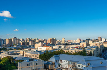 Fototapeta na wymiar Panoramic view of Baku.