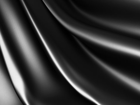 Elegance black metallic or silk cloth sort glossy background