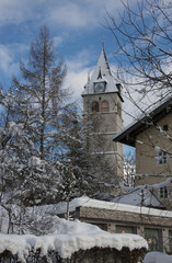 Fototapeta na wymiar Kitzbühel im Winter