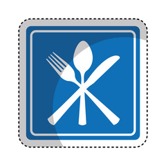 restaurant location traffic signal information icon vector illustration design