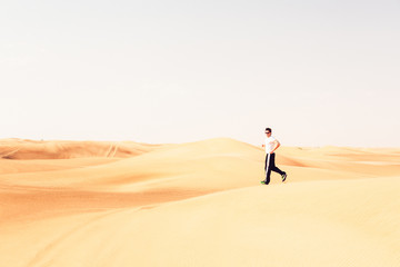 Jogging In The Desert