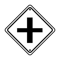 traffic signal information icon vector illustration design