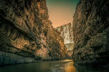 Dog Valley Canyon at Big Bend National Park