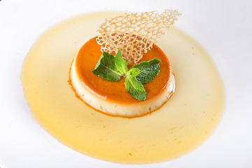 dessert cream brulee
