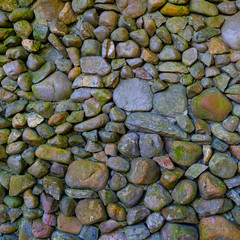 Texture of rock wall for background