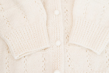 Wool knitted sweater
