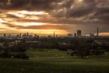Early morning in London