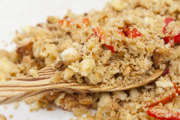 Veggie breadcrumbs, traditional Spanish Migas