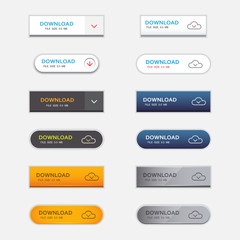 Set of download buttons