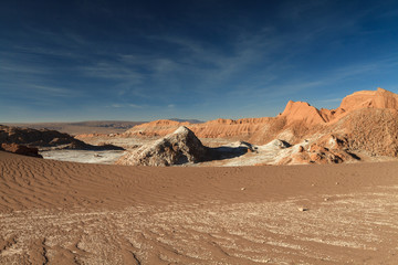 Plakat Dune landscape at the valley of the moon