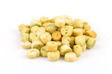 Garlic bread with herbs
