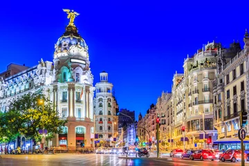 Fotobehang Madrid, Spanje. © SCStock
