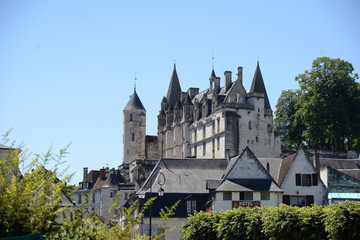 Fototapeta na wymiar Schloss Loches, Frankreich