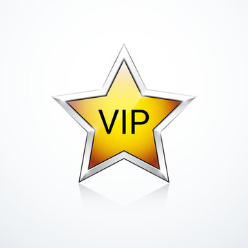 Vector VIP star