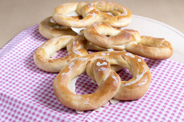 Fresh pretzels