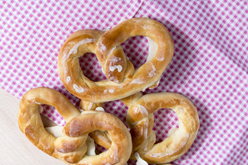 Fresh pretzels
