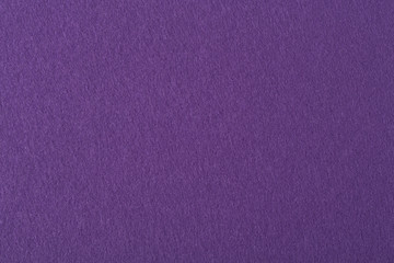 Purple felt on macro.